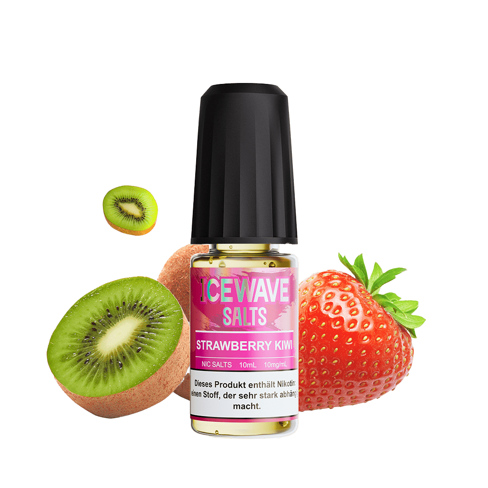 Icewave Nikotinsalz - Strawberry Kiwi - 10ml Liquid 10mg