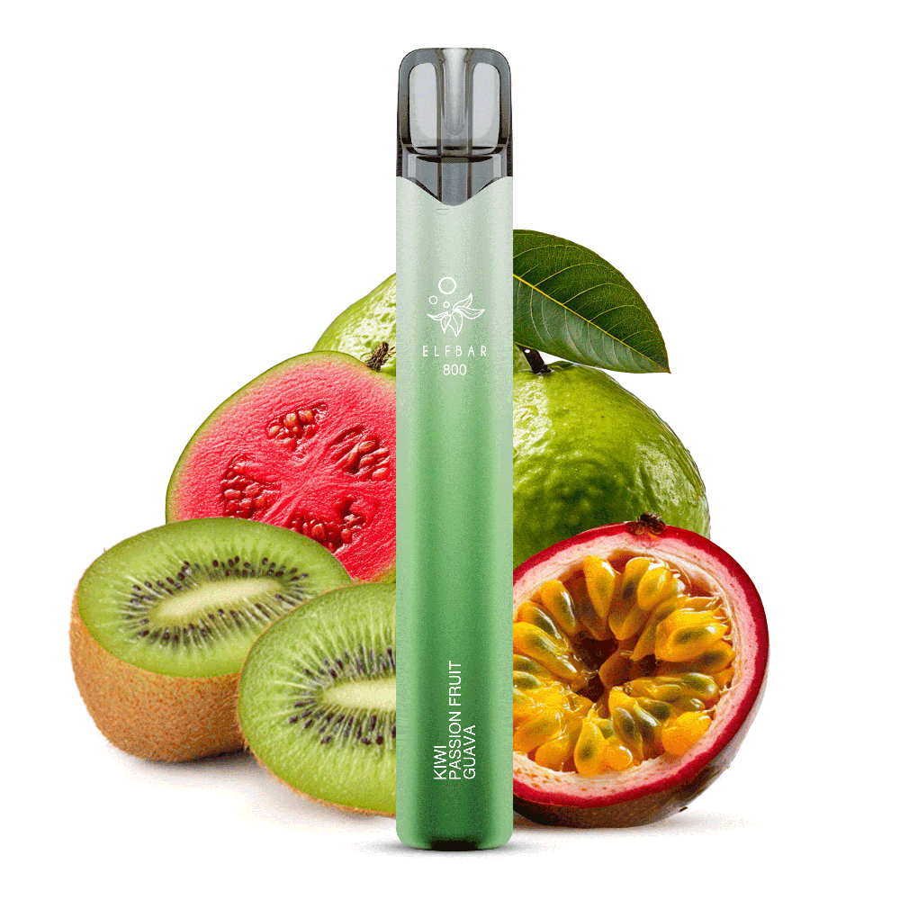 Elfbar 800 Einweg E-Zigarette - Kiwi Passion Fruit Guava - 20mg