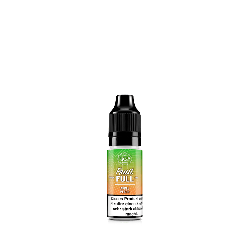 Dinner Lady Fruit Full Nikotinsalz - Apple Peach - 10ml Liquid 10mg