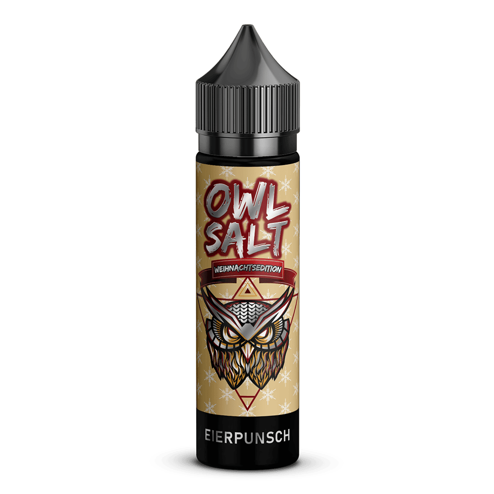OWL Salt Aroma Longfill - Eierpunsch - 10ml in 60ml Flasche Weihnachtsedition