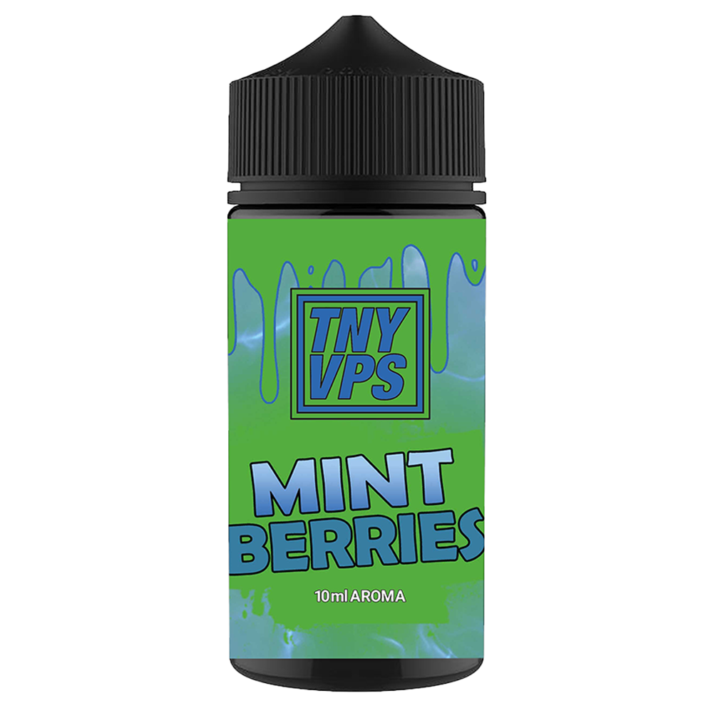 Tony Vapes Aroma Longfill - Mint Berries - 10ml in 100ml Flasche