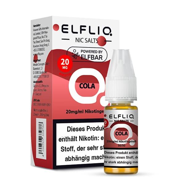 Elfliq by Elfbar Nikotinsalz - Cola - Liquid 20mg 10ml
