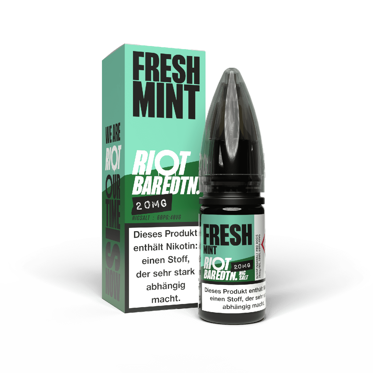 Riot Squad Nikotinsalz - Fresh Mint - Liquid 20mg 10ml