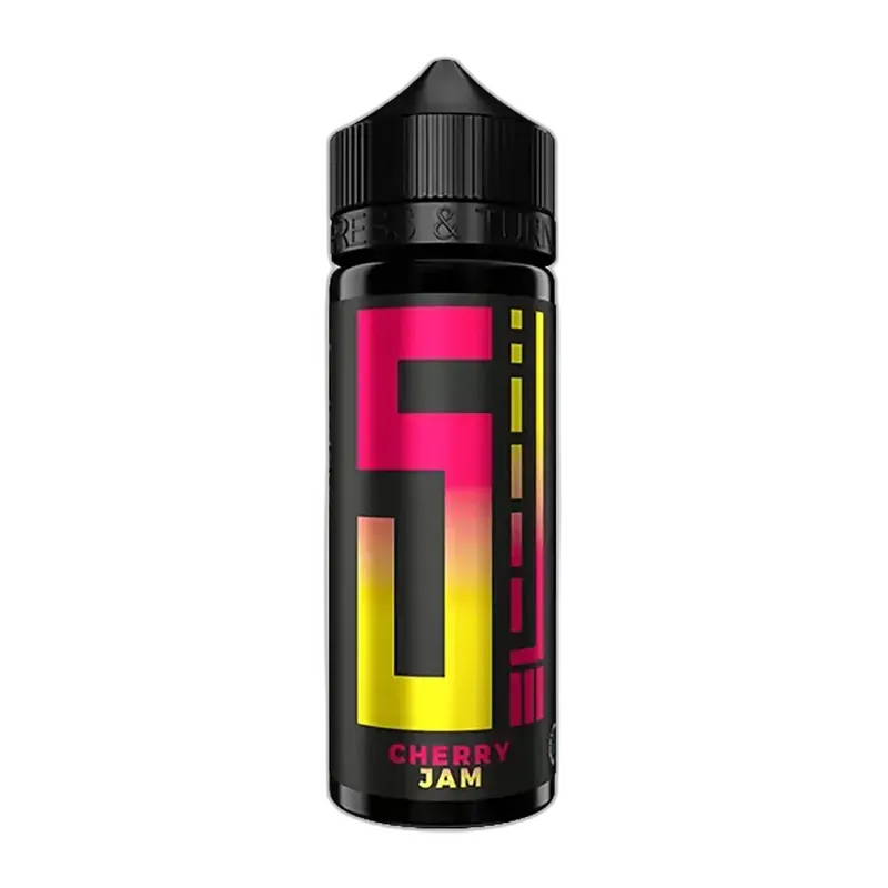 5EL Aroma Longfill - Cherry Jam - 10ml Aroma in 120ml Flasche