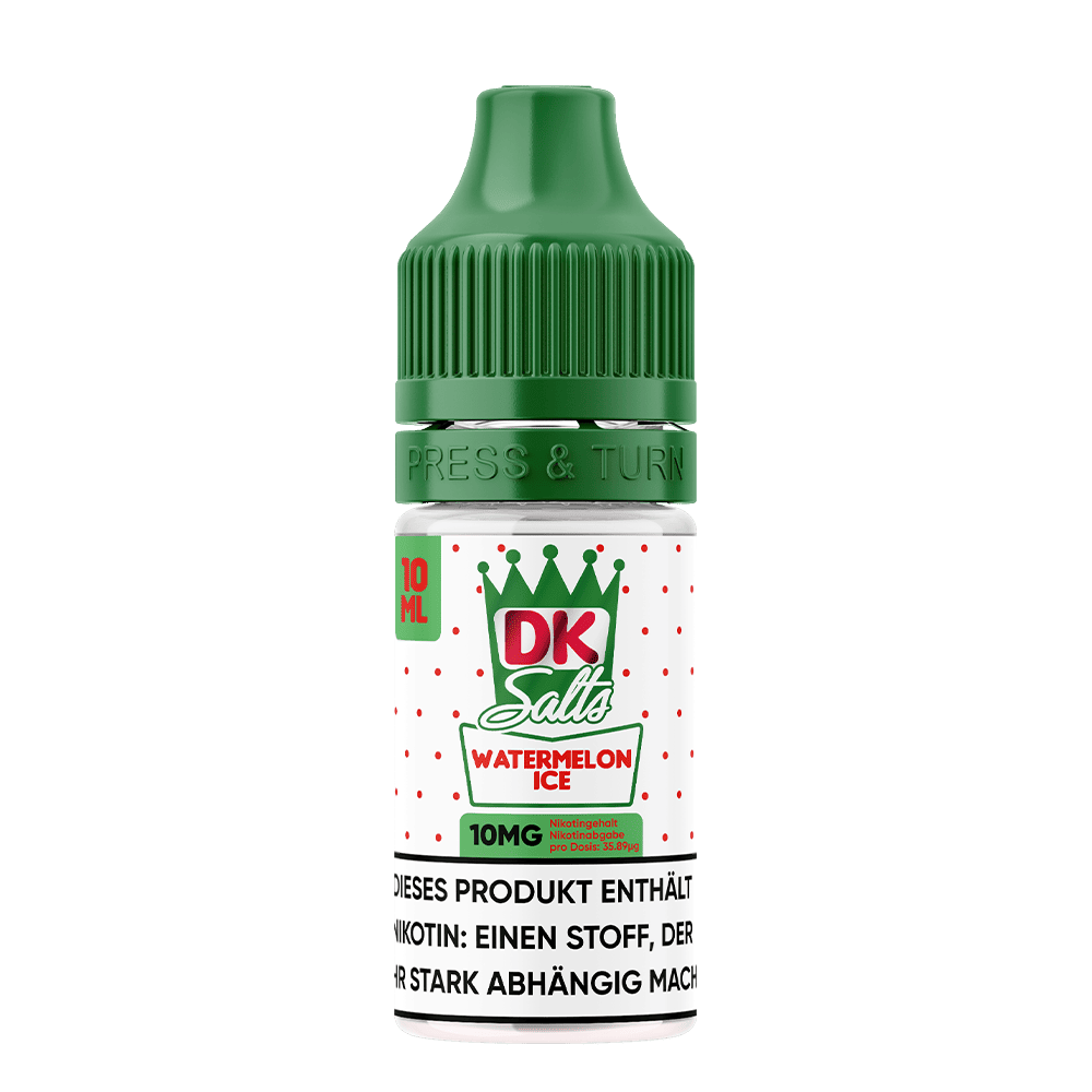 DK Salts Nikotinsalz - Watermelon Ice - Liquid 10mg 10ml