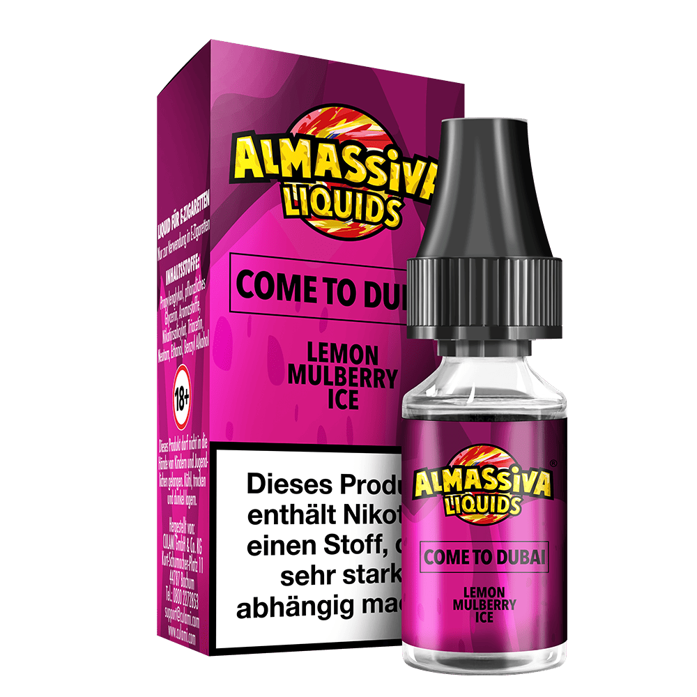 Almassiva Nikotinsalz - Come to Dubai - 10ml Liquid 10mg