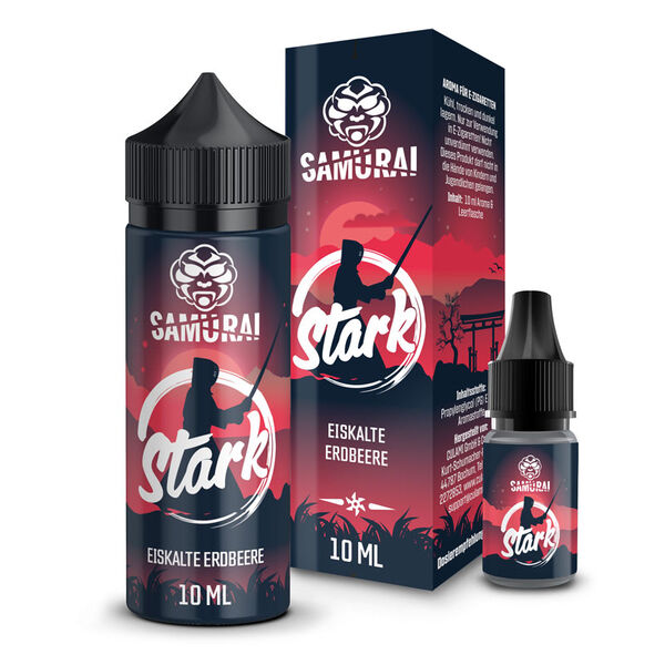 Samurai Longfill - Stark - 10ml Aroma in 120ml Flasche Samurai Longfill - Stark - 10ml Aroma in 120ml Flasche