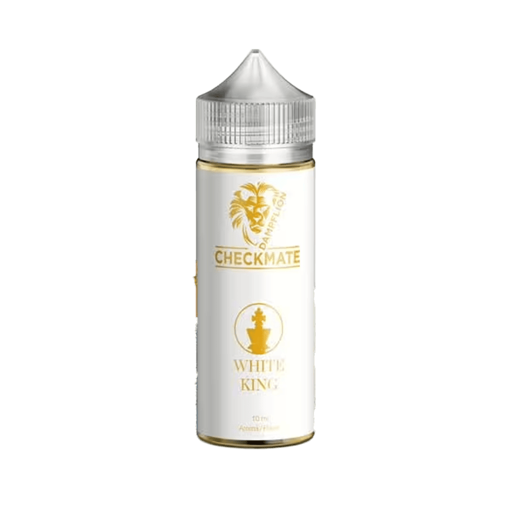 Dampflion Checkmate Longfill - White King - 10ml Aroma in 120ml Flasche