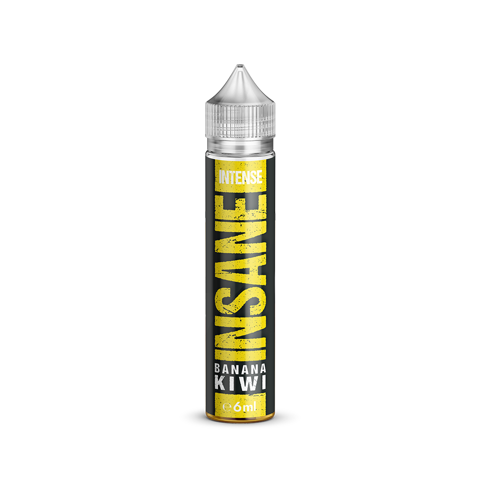 Insane Longfill - Banana Kiwi - 10ml Aroma in 75ml Flasche