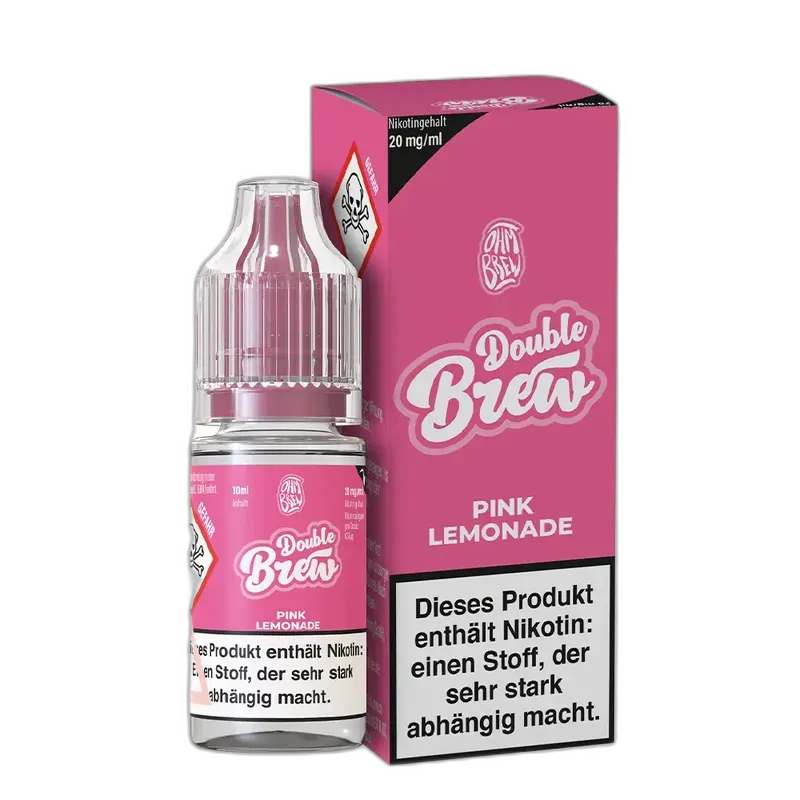 Double Brew Nikotinsalz - Pink Lemonade - 20mg 10ml