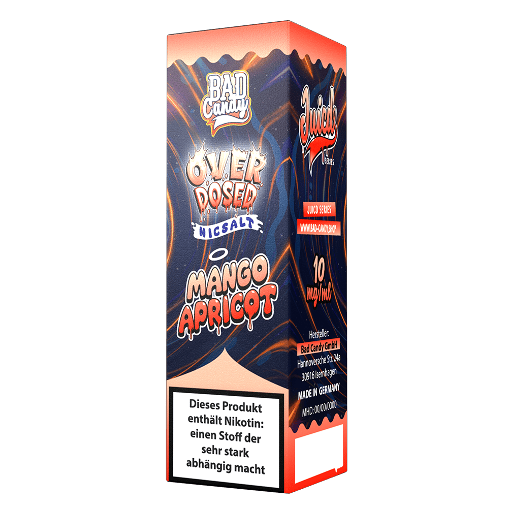 Bad Candy Nikotinsalz - Mango Apricot - Overdosed 10ml Liquid 10mg
