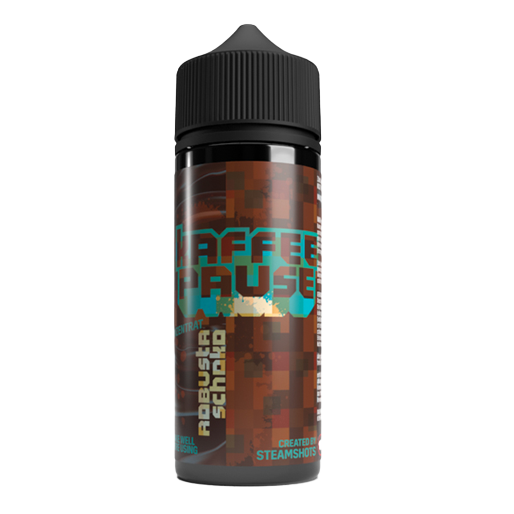 Kaffeepause Longfill - Robusta Schoko - 10ml Aroma in 120ml Flasche