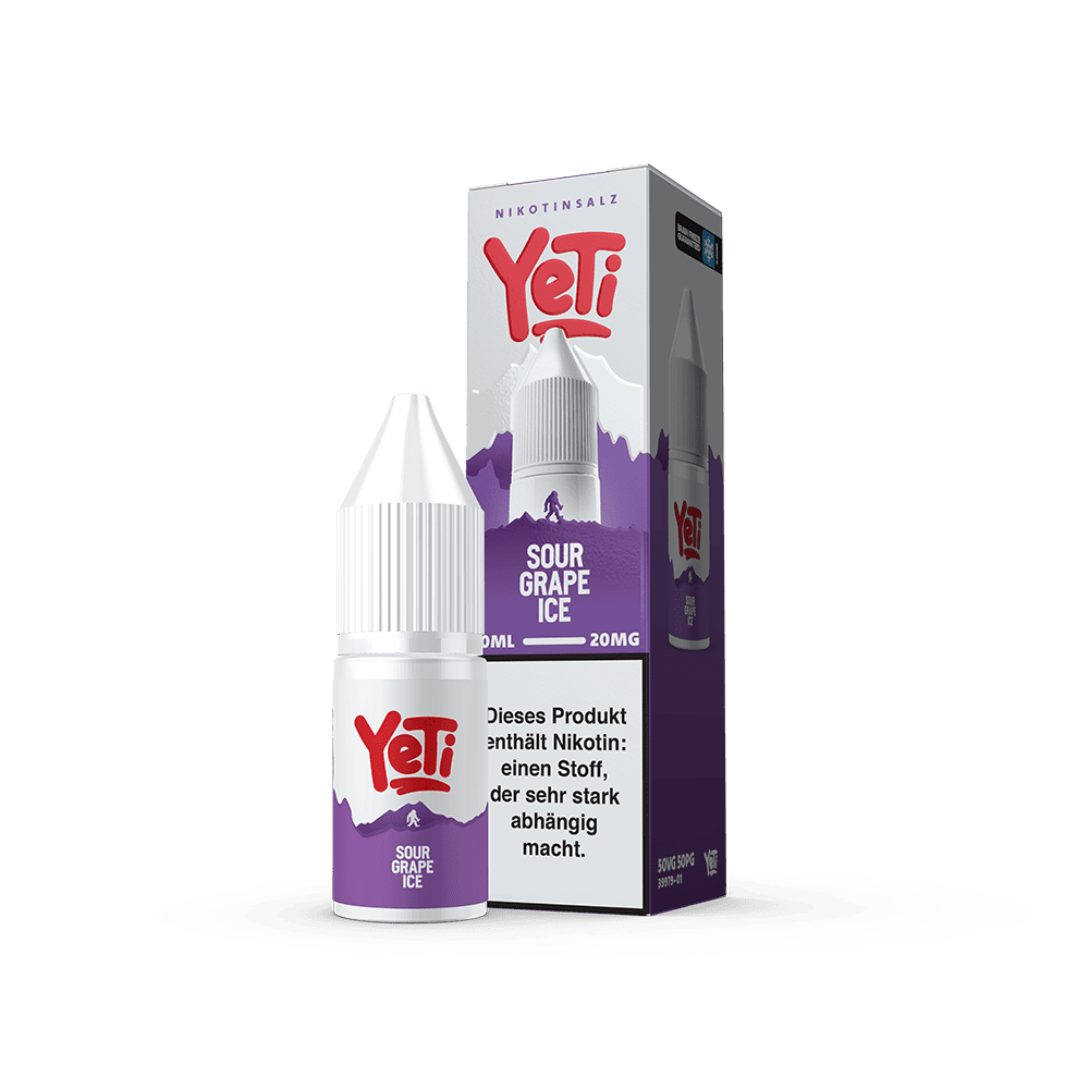 Yeti Summit Nikotinsalz - Sour Grape Ice - Overdosed 10ml Liquid 20mg