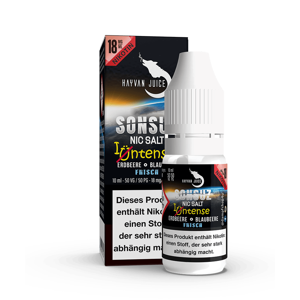 Hayvan Juice Intense Nikotinsalz - Sonsuz - Liquid 18mg 10ml