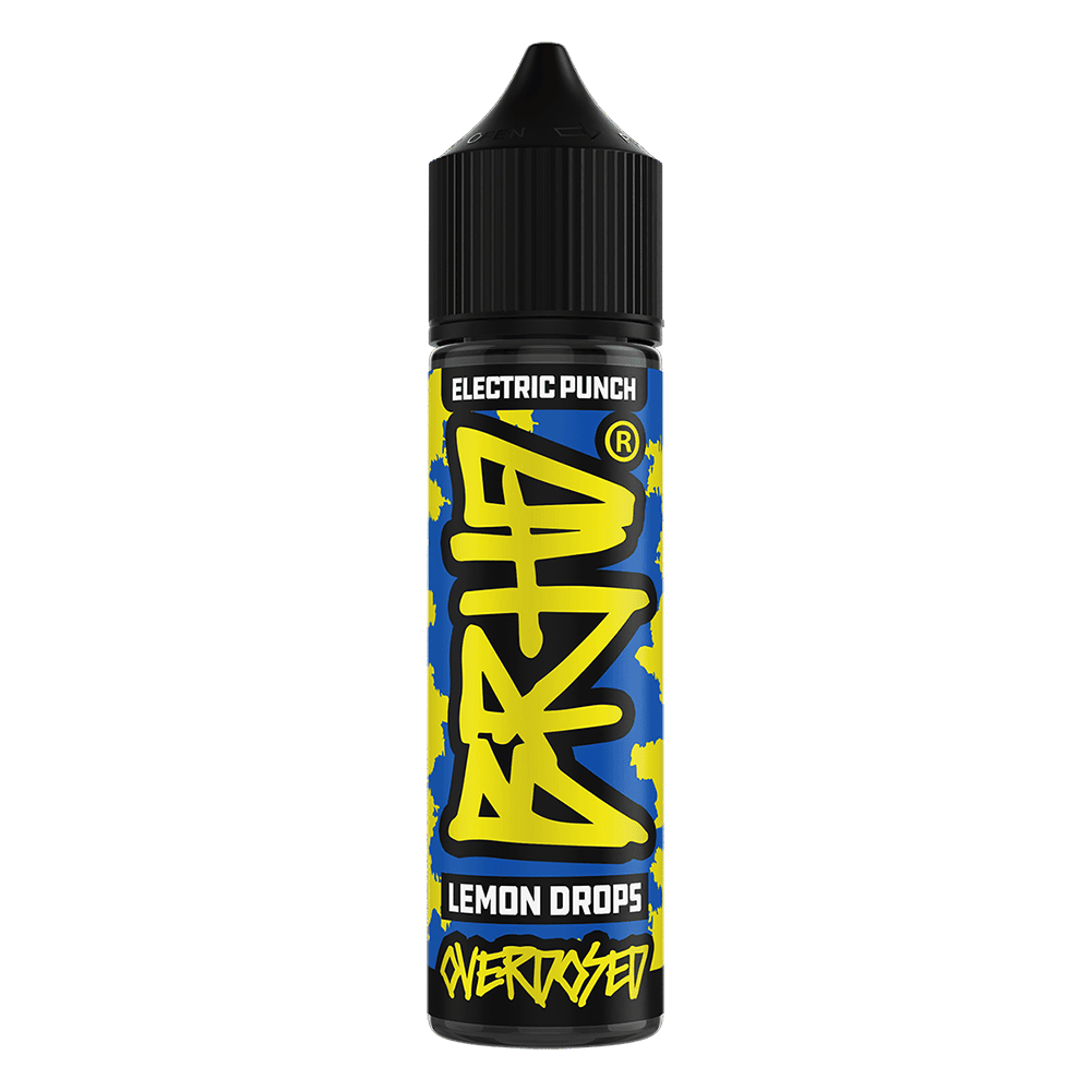 BRHD Barehead Longfill - Lemon Drops - Overdosed 10ml Aroma in 60ml Flasche