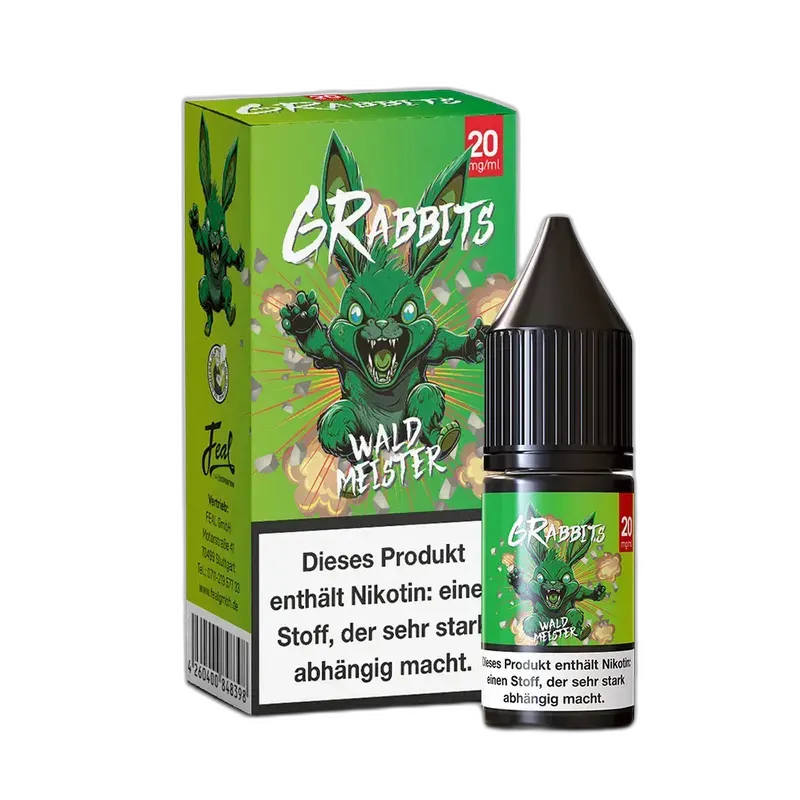 6Rabbits Nikotinsalz - Waldmeister - 10ml Liquid 20mg