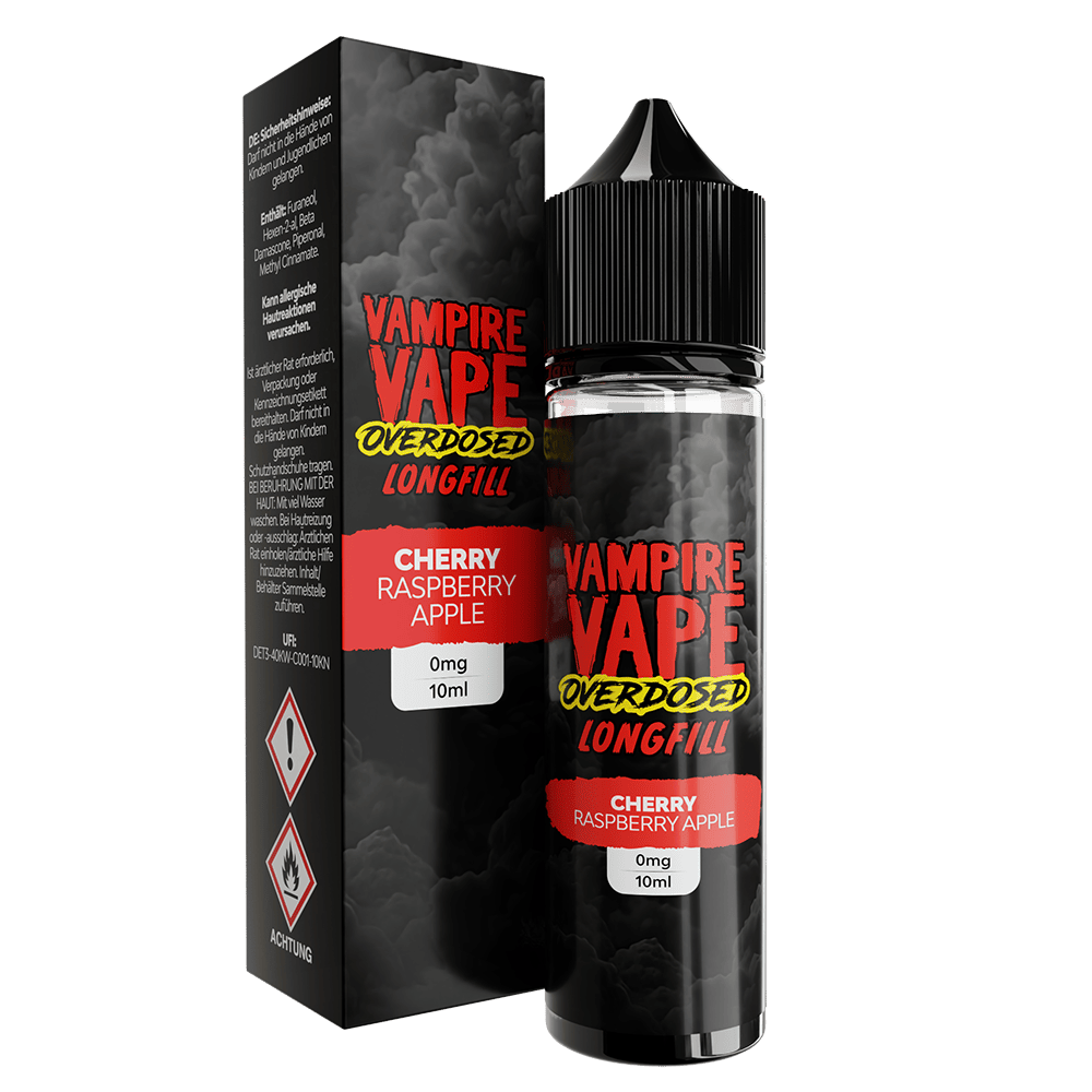 Vampire Vape Longfill - Cherry Raspberry Apple - 10ml Aroma in 60ml Flasche