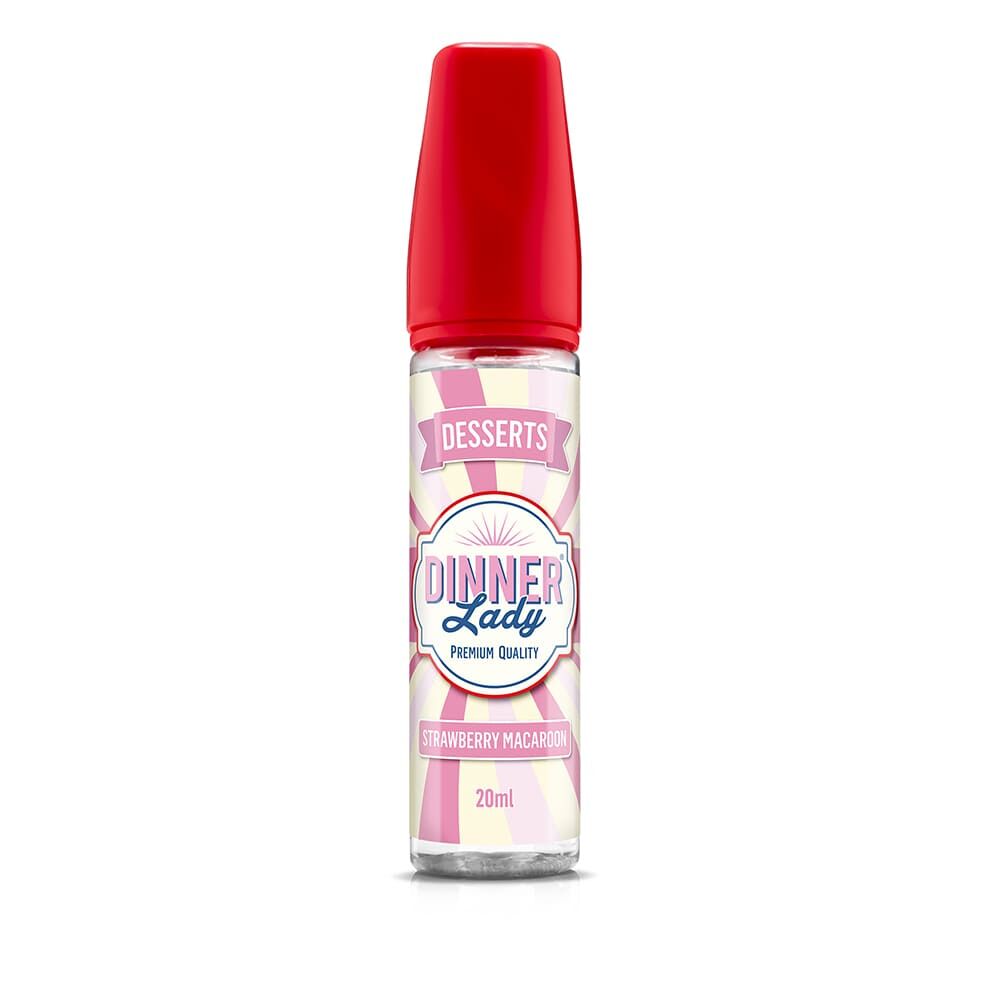 Dinner Lady Aroma Longfill - Strawberry Macaroon - 20ml in 60ml Flasche