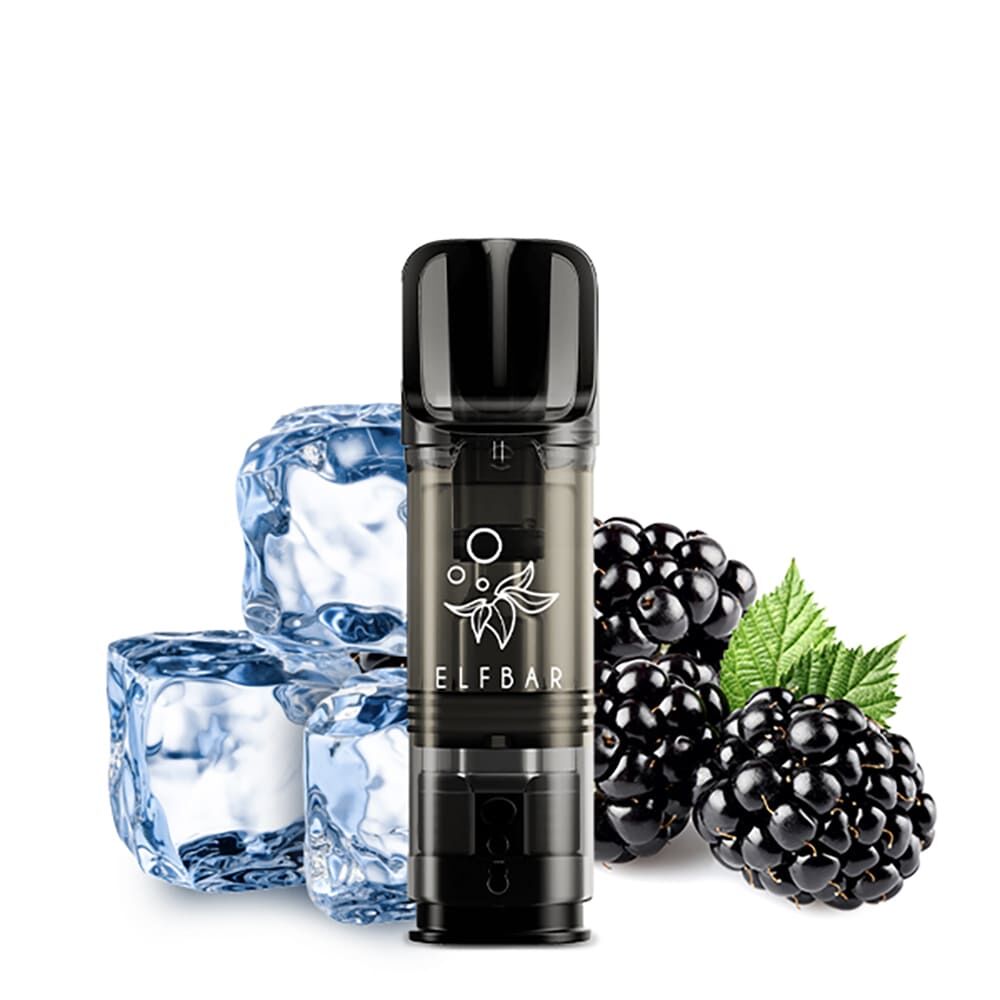 2x Elfbar Elfa Einweg Pod - Blackberry Ice - 20mg Nikotinsalz 2ml 2x Elfbar Elfa Einweg Pod - Blackberry Ice - 20mg Nikotinsalz 2ml