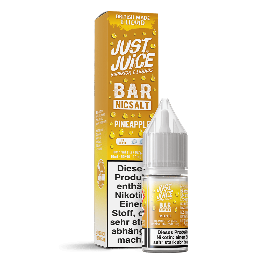Just Juice Nikotinsalz - Pineapple - 10ml Liquid 10mg
