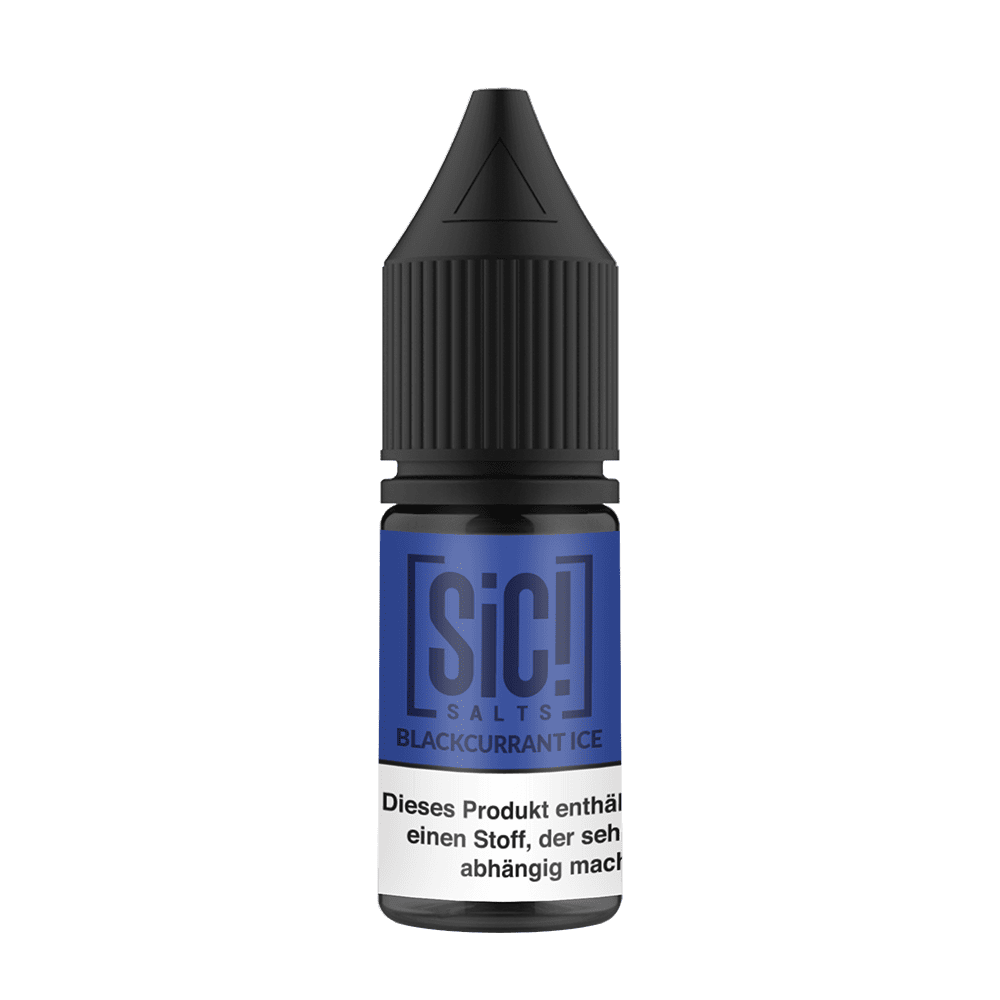 SIC Nikotinsalz - Blackcurrant Ice -10ml Liquid 20mg