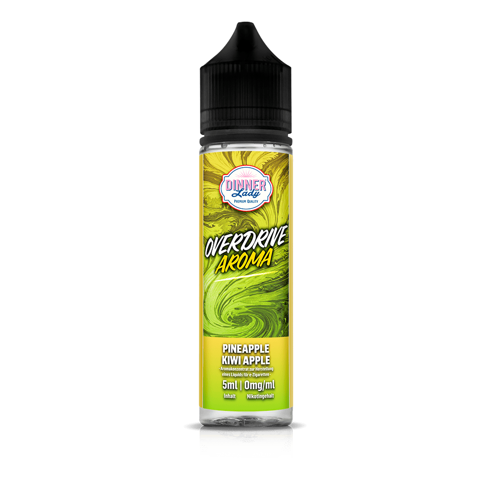 Dinner Lady Overdrive Longfill - Pineapple Kiwi Apple - 5ml in 60ml Flasche