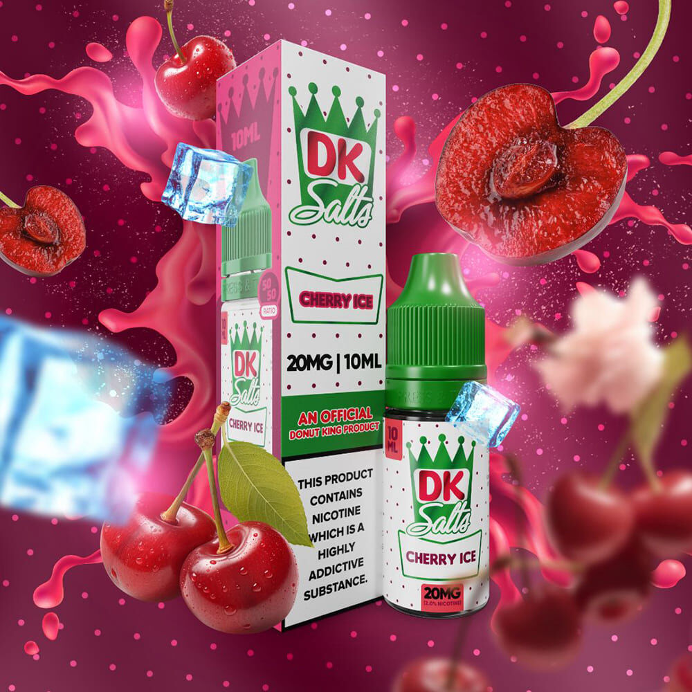 DK Salts Nikotinsalz - Cherry Ice - Liquid 20mg 10ml