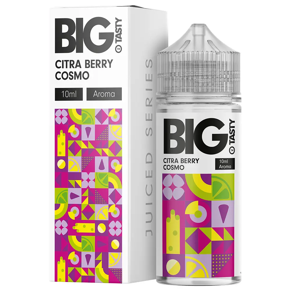 Big Tasty Longfill - Citra Berry Cosmo - 10ml Aroma in 120ml Flasche