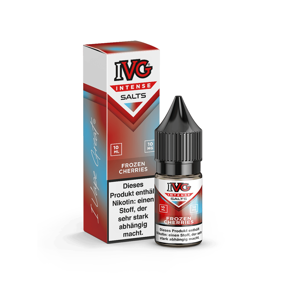 IVG Intense Nikotinsalz - Frozen Cherries - Liquid 10mg 10ml