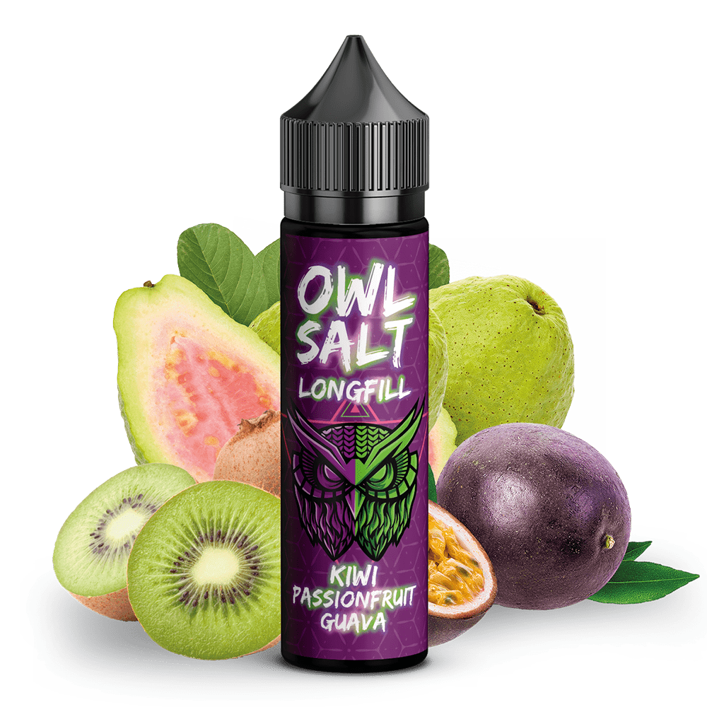 OWL Salt Aroma Longfill - Kiwi Passionsfrucht Guava - 10ml in 60ml Flasche
