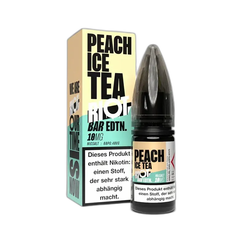 Riot Squad Nikotinsalz - Peach Ice Tea - Liquid 10mg 10ml