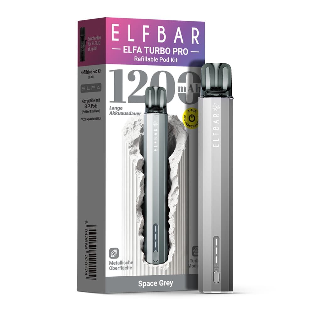 Elfbar Elfa Turbo Pro Kit Space Grey