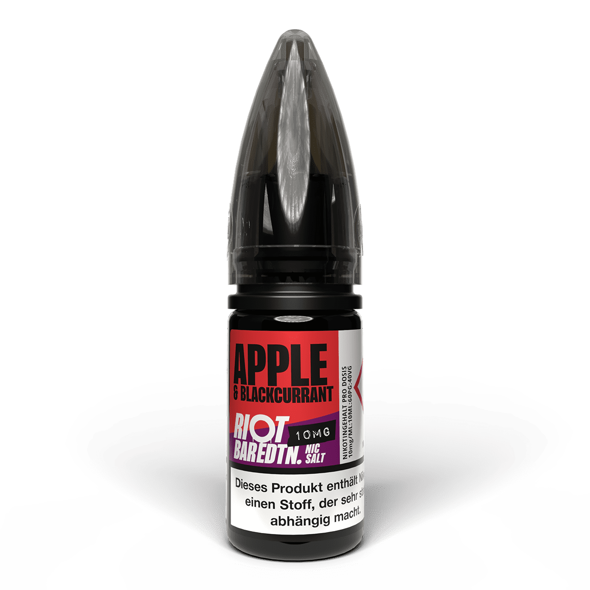Riot Squad Nikotinsalz - Apple & Blackcurrant - Liquid 10mg 10ml