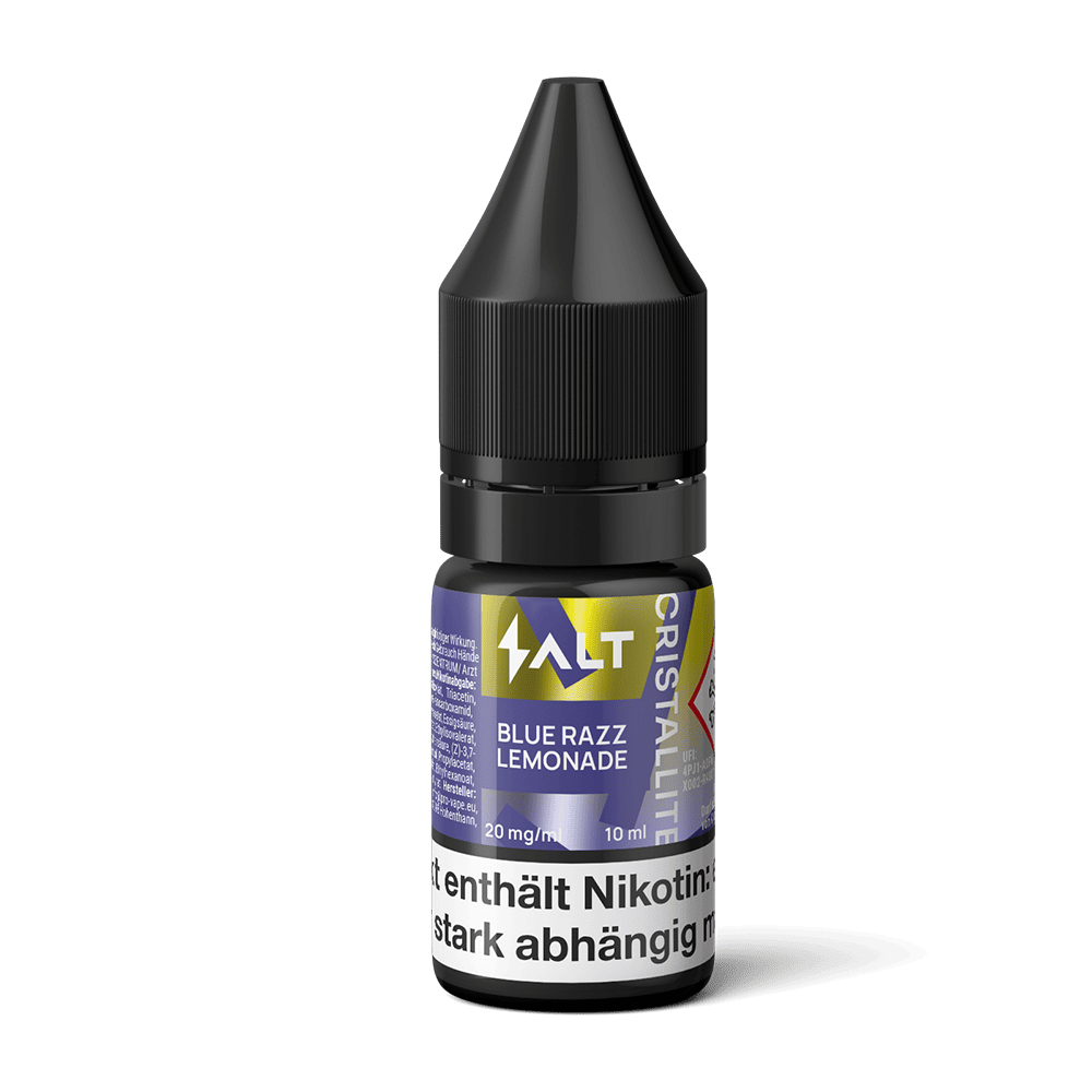 SALT Cristallite Nikotinsalz - Blue Razz Lemonade - 10ml Liquid 20mg