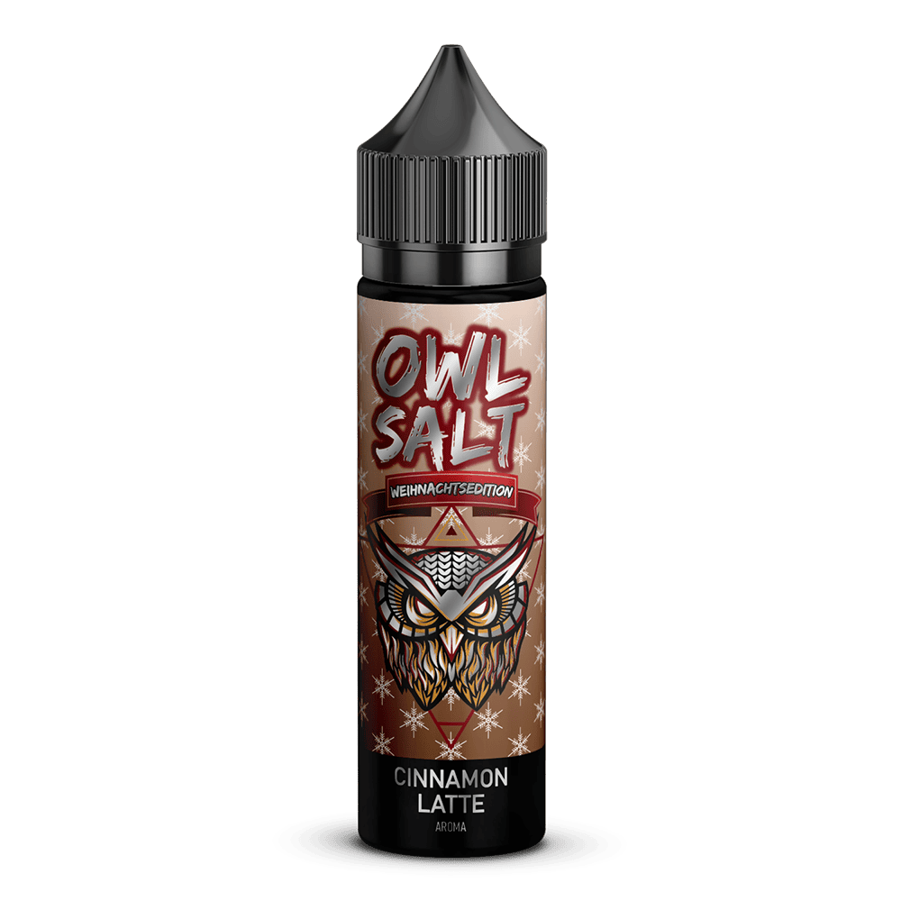 OWL Salt Aroma Longfill Weihnachtsedition - Cinnamon Latte 10ml in 60ml Flasche