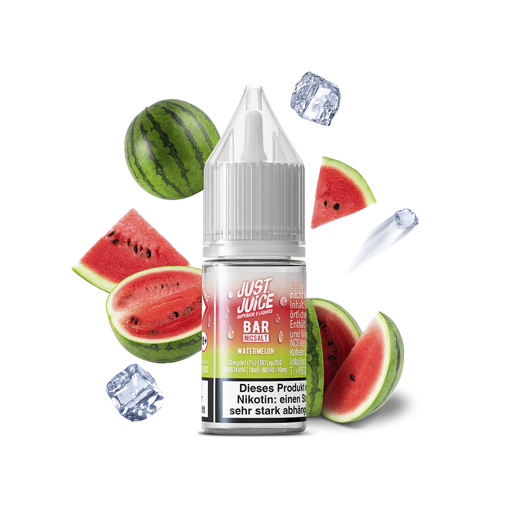 Just Juice Nikotinsalz - Watermelon - 10ml Liquid 10mg