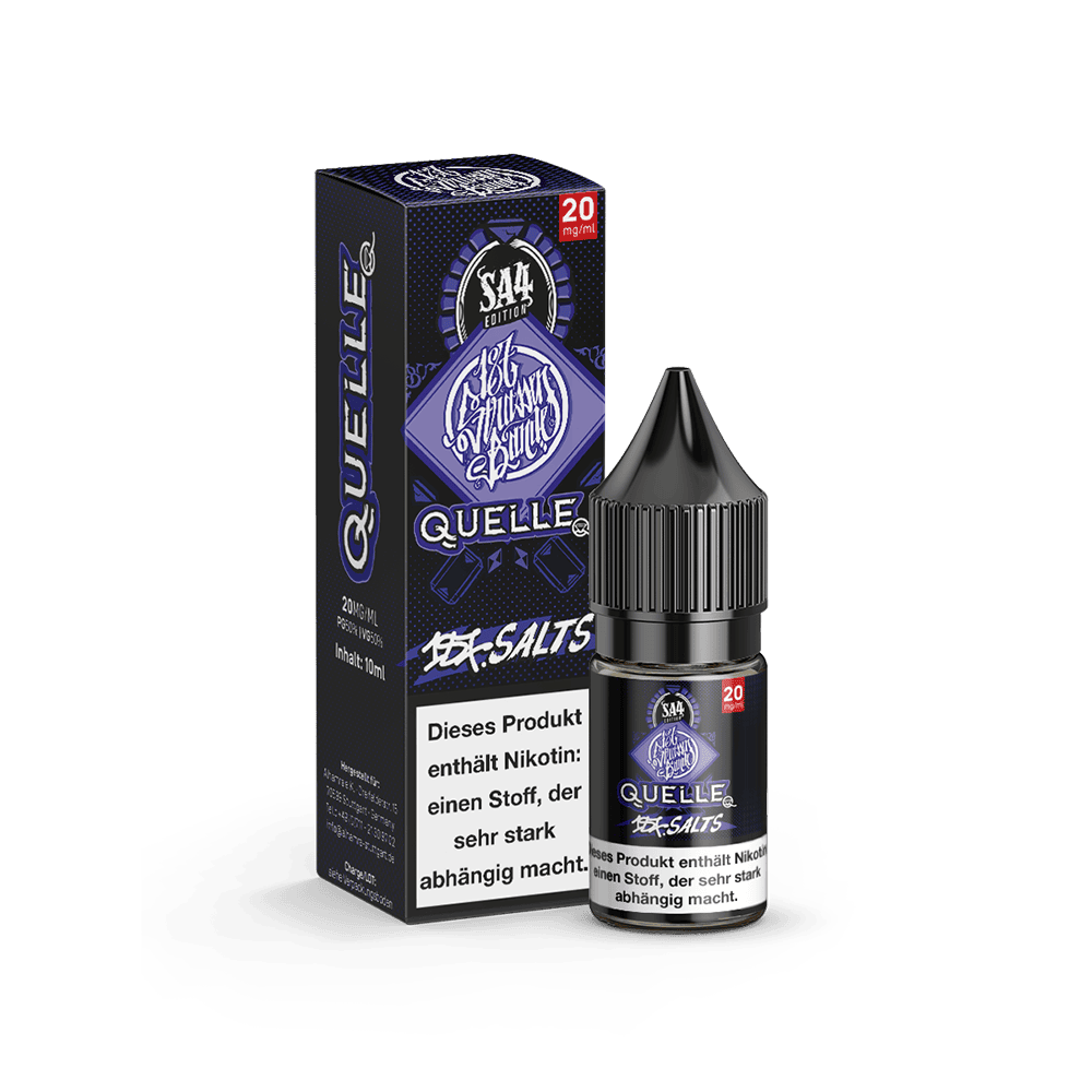 187 Strassenbande Nikotinsalz - Quelle SA4 Edition - 10ml Liquid 20mg