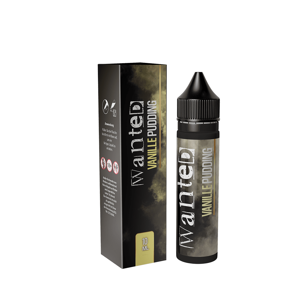 Wanted Aroma Longfill - Vanillepudding - 10ml in 60ml Flasche