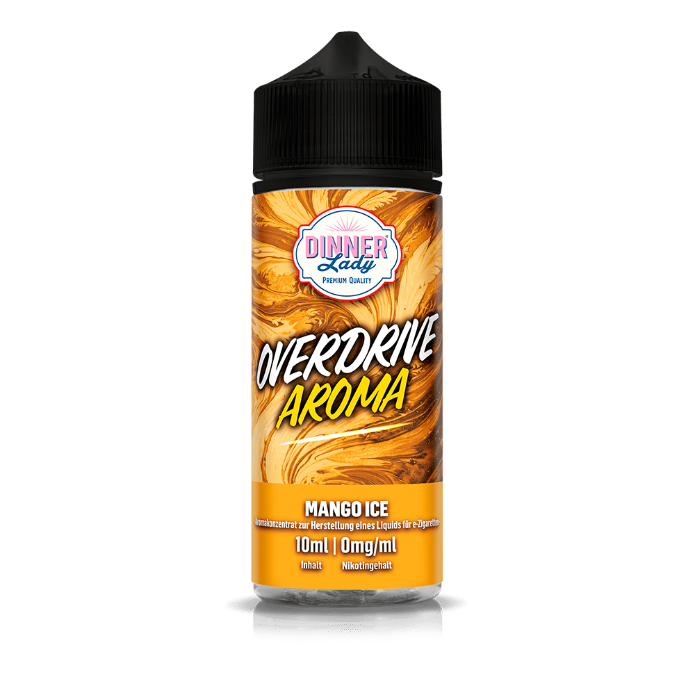 Dinner Lady Overdrive Longfill - Mango Ice - 10ml in 120ml Flasche
