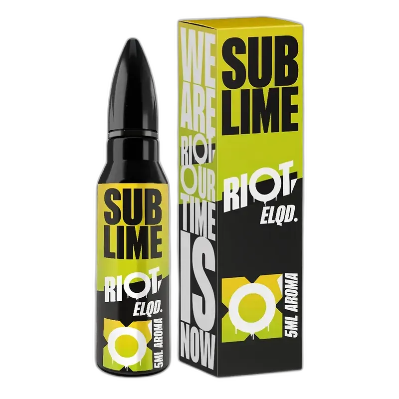 Riot Squad Aroma Longfill - Sub Lime - 5ml in 60ml Flasche