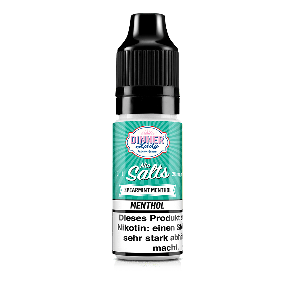 Dinner Lady Nikotinsalz - Spearmint Menthol - 50/50 10ml Liquid 20mg