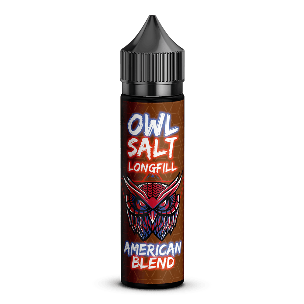 OWL Salt Aroma Longfill - American Blend - 10ml in 60ml Flasche