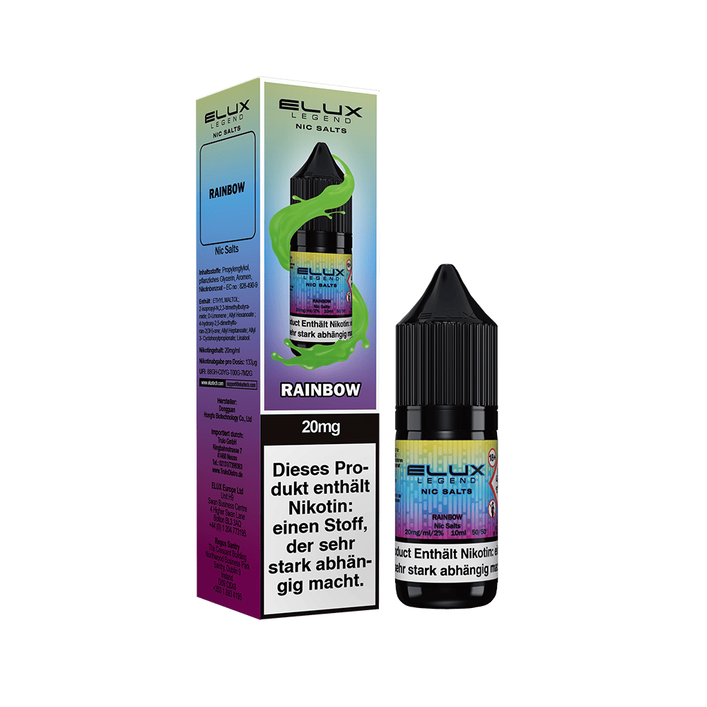 Elux Nikotinsalz - Rainbow - Liquid 20mg 10ml
