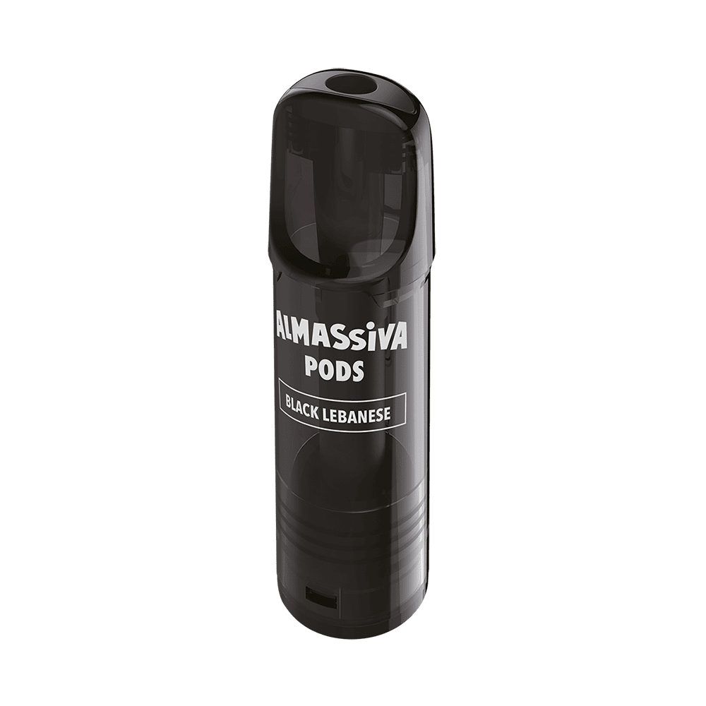 2x Almassiva Einweg Pod - Black Lebanese - 17mg 2ml