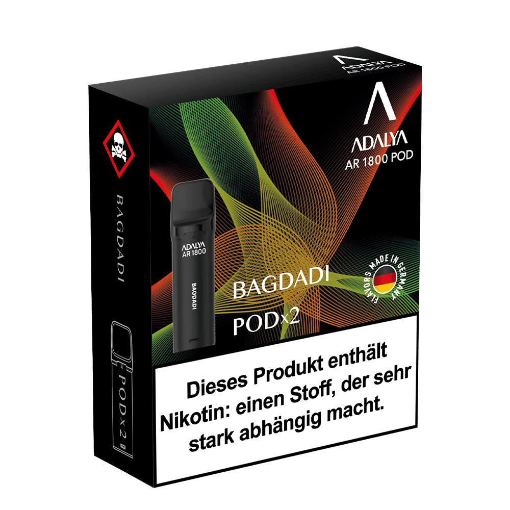 2x Adalya AR1800 - Bagdadi - 20mg Nikotinsalz 2ml