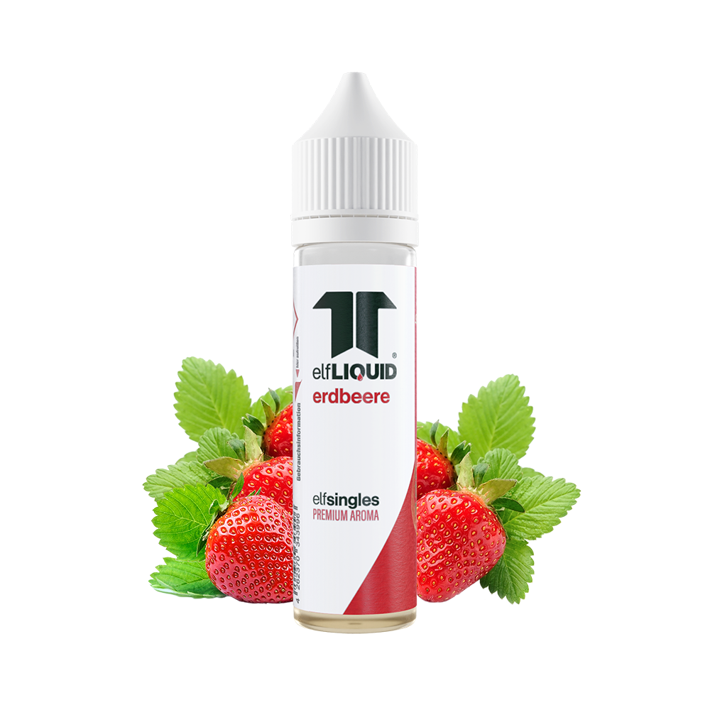 Elf-Liquid Aroma Longfill - Erdbeere - 10ml in 60ml Flasche