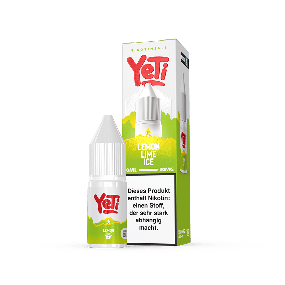 Yeti Summit Nikotinsalz - Lemon Lime Ice - Overdosed 10ml Liquid 20mg