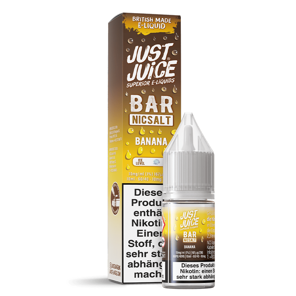 Just Juice Nikotinsalz - Banana - 10ml Liquid 10mg