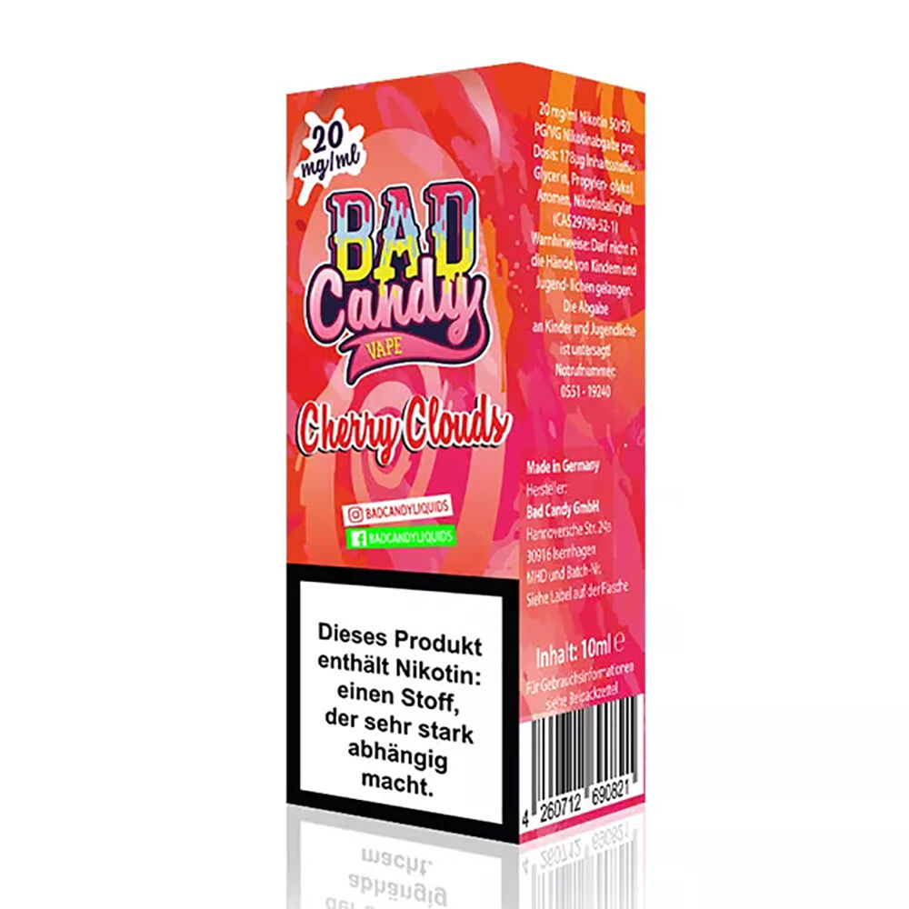 Bad Candy Nikotinsalz - Crazy Cola - 10ml Liquid 10mg