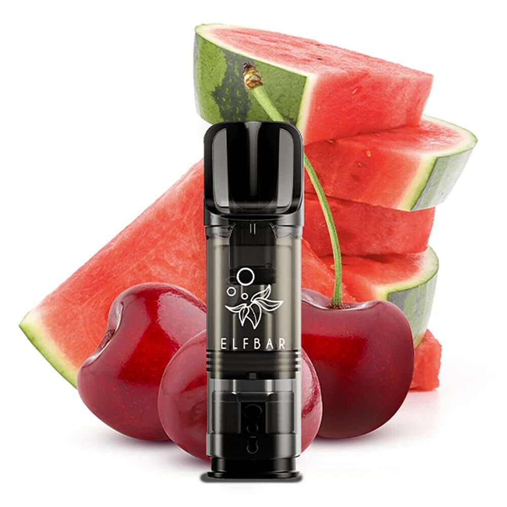 2x Elfbar Elfa Einweg Pod - Watermelon Cherry - 20mg Nikotinsalz 2ml